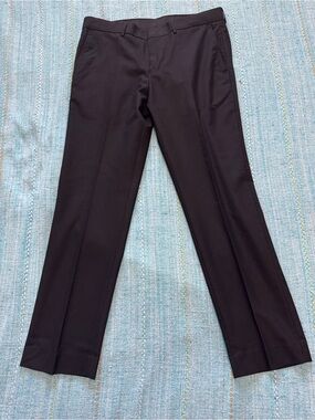 Topman Black Slim Dress Pants